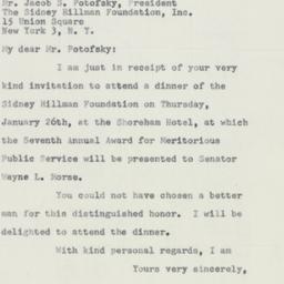 Letter: 1956 January 3