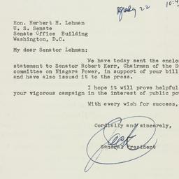 Letter: 1955 July 21