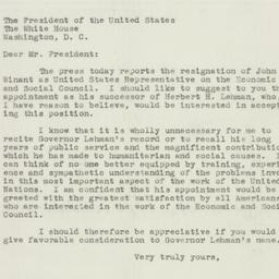 Letter: 1947 January 3