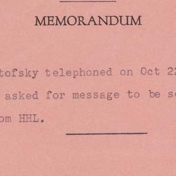 Memorandum: n.d.