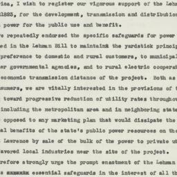 Press Release: 1955 July 21