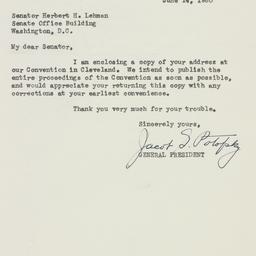 Letter: 1950 June 14
