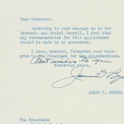 Letter: 1947 January 9