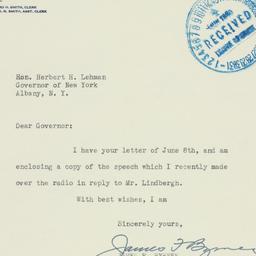 Letter: 1940 June 10