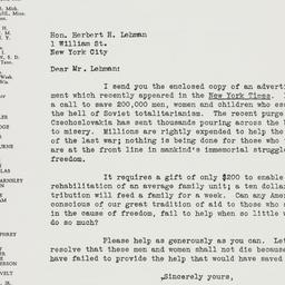 Letter: 1950 January 10