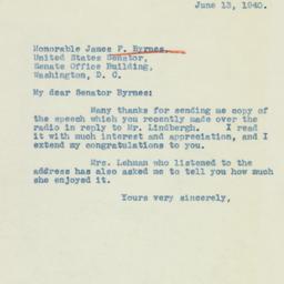 Letter: 1940 June 13