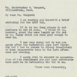 Press Release: 1932 Februar...