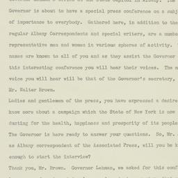 Press Release: 1935 July 23