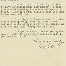 Letter: 1952 January 11