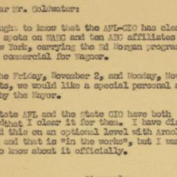 Letter: 1956 October 24