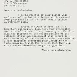 Letter: 1951 March 19