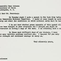 Letter: 1950 December 14