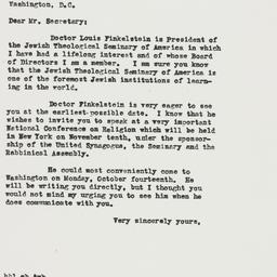 Letter: 1946 October 4