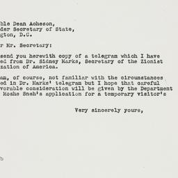 Letter: 1946 October 19