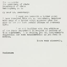 Letter: 1951 March 19