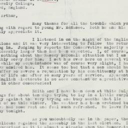 Letter: 1935 November 23