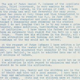 Letter: 1935 October 9