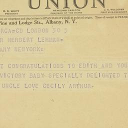 Letter: 1936 November 5