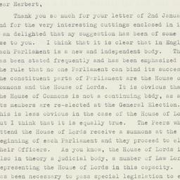 Letter: 1953 January 6