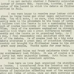 Letter: 1953 January 17