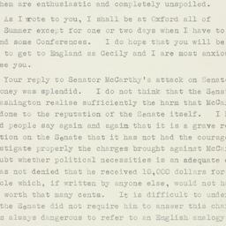 Letter: 1953 July 27