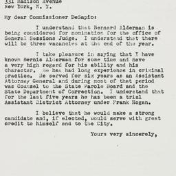 Letter: 1950 June 30