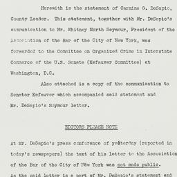 Letter: 1951 March 29
