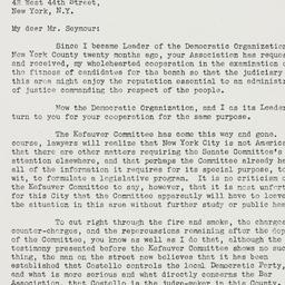 Letter: 1951 March 27
