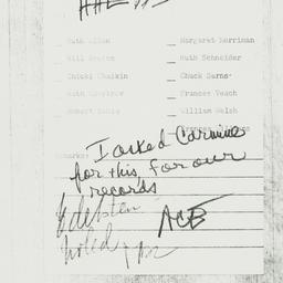 Administrative Record: n.d.