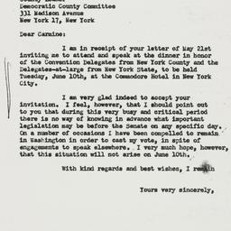 Letter: 1952 May 24