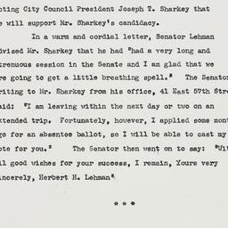 Press Release: 1951 November 2
