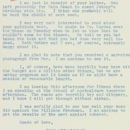 Letter: 1935 February 14