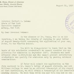 Letter: 1937 August 25