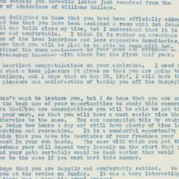 Letter: 1936 July 21