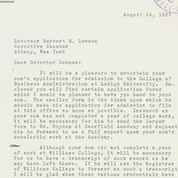 Letter: 1937 August 24