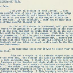 Letter: 1937 April 26