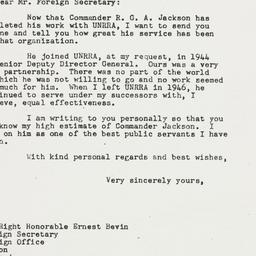Letter: 1947 December 11