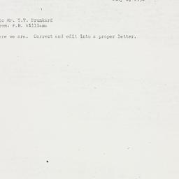 Memorandum: 1950 July 6