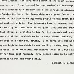 Telegram: 1955 May 19