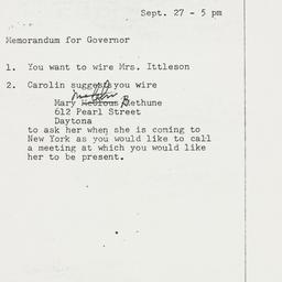 Memorandum: n.d.