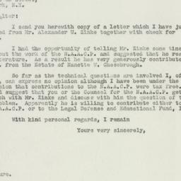 Letter: 1947 April 12