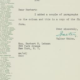 Letter: 1947 April 23