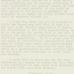 Letter: 1947 March 26