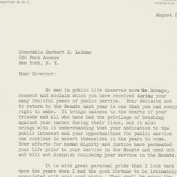 Telegram: 1956 August 23