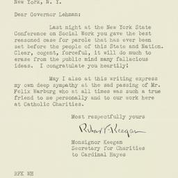 Letter: 1937 October 21
