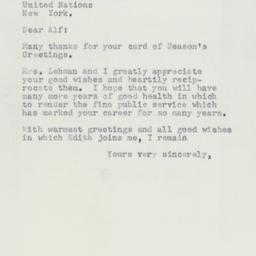 Letter: 1954 December 23