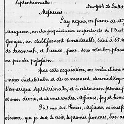 [Document, 1786 July 27]