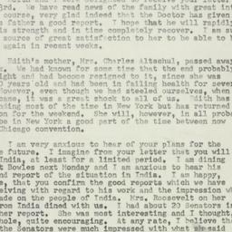 Letter: 1952 June 16
