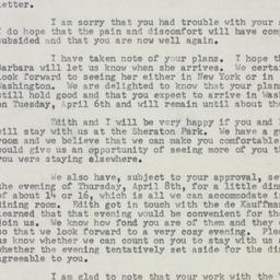 Letter: 1954 February 10