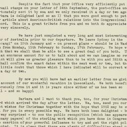 Letter: 1951 December 20